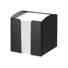 Durable TREND Square Black piezīmju kastīte 105x100x100 mm