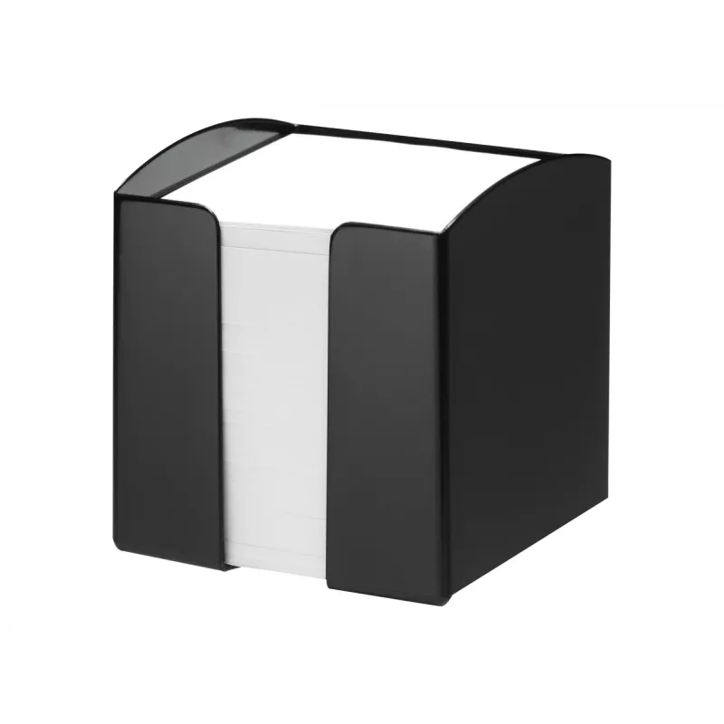 Durable TREND Square Black piezīmju kastīte 105x100x100 mm