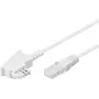 Goobay 60677 Telefona kabelis 30 m Balts (60677)