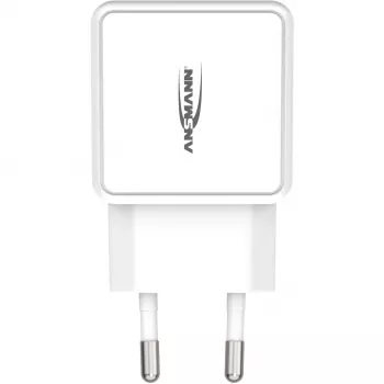 ANSMANN HC218PD - Barošanas bloks - 18 W - 3000 mA - PD, QC 3.0 - 2 izejas porti (USB, USB-C) - Balts (1001-0111)