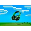 Vadu spēļu austiņas Razer Kraken V4 X — supra-aurālās, 20–20000 Hz, 1.8 m kabelis, 310 g, melns/zaļš