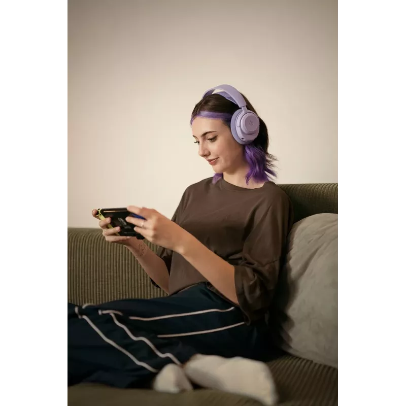 Austiņas Steelseries Arctis Nova 3P Wireless PlayStation, Lavanda