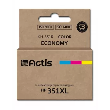 Saderīga ACTIS kasetne KH-351R HP 351XL, krāsu tintes 21 ml (CMY), viens iepakojums, standarta ietilpība