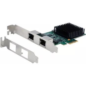 Tīkla adapteris Exsys EX-60112 PCIe 2.5 Gigabit, divu portu