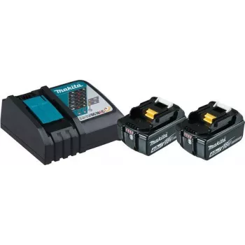Makita DC18RC - Barošanas avota komplekts - Akumulatoru lādētājs + 2 x Akumulators - Li-Ion - 4 Ah - 72 Wh - 1 x Akumulatora uzlāde (197490-7)