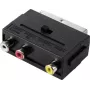 SpeaKa Professional SP-13442696 SCART Adapteris [3x ligzda - 1x SCART savienotājs] Melns