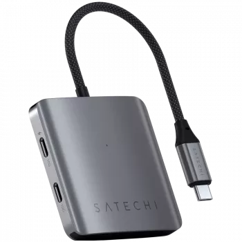 Satechi USB-C centrmezgls ar Power Delivery, 4 x USB-C 3.2