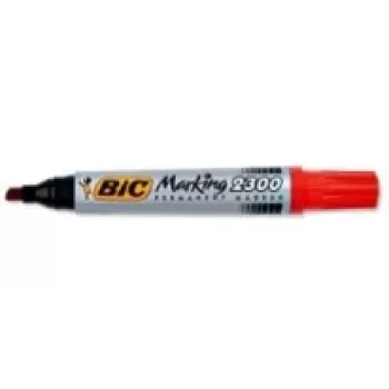 Bic 8209243-1 sarkans pastāvīgais marķieris