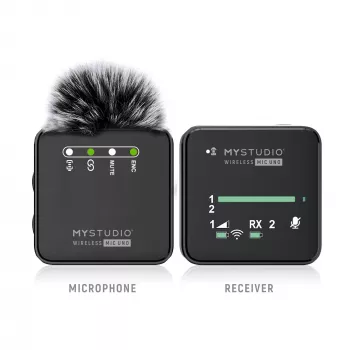 Bezvadu mikrofons Easypix MyStudio Wireless Mic Uno 62023