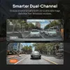 70mai A810S 4K Ultra HD auto reģistrators, 3840×2160, 146° skata leņķis, 3 collu IPS, Wi‑Fi 6, GPS, MicroSD līdz 512 GB, cigarešu šķiltavas barošana