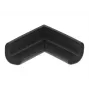 Putu aizsargs stūriem DeLOCK 18397 56 x 56 x 22 mm melns