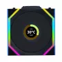 LIAN LI UNI FAN SL Wireless 120 ARGB Black 3 komplekts