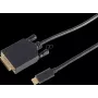 shiverpeaks BS10-58025 Video kabeļa adapteris 1 m DVI-D USB Type-C Melns