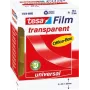 tesafilm® caurspīdīga lente, 6 ruļļi, Office Box, 66m x 25mm (11640H)