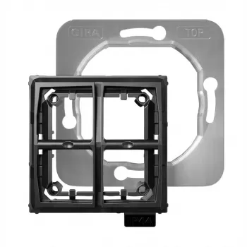 Gira System 55 slēdža/spiedpogas komplekts 325400, iemontējams, IP44