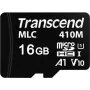 Transcend 410M 16 GB MicroSDHC MLC Class 10 atmiņas karte (TS16GUSD410M)