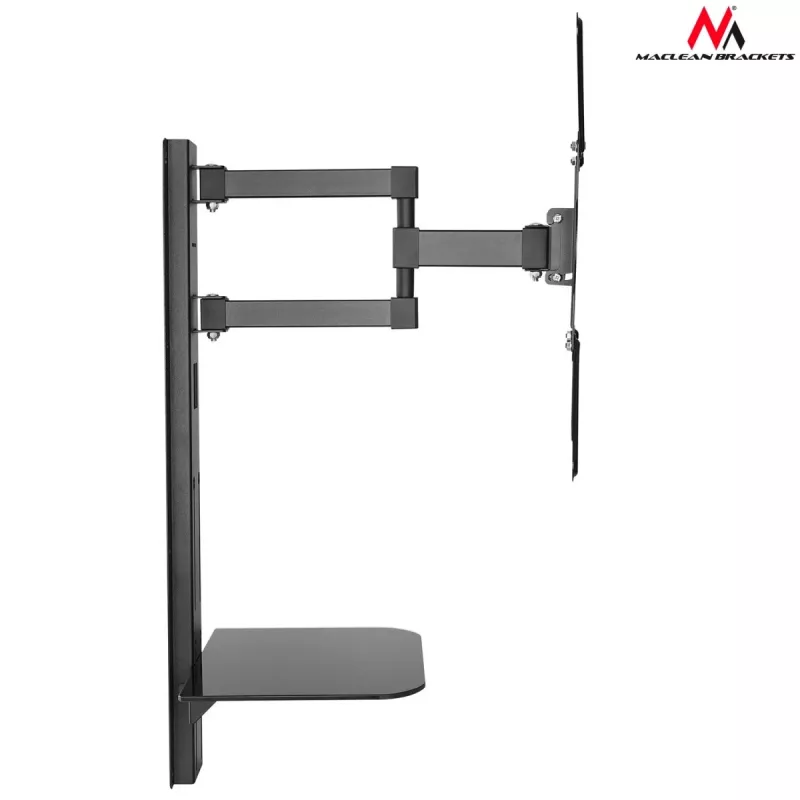 TV stiprinājums Maclean MC-772 55 collu Melns