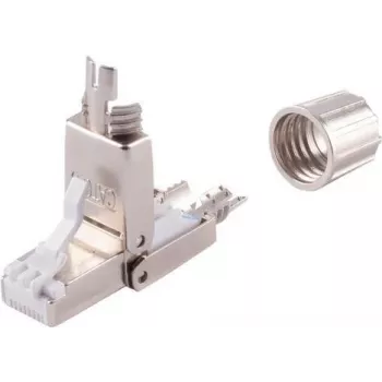 Tīkla adapteris ShiverPeaks 08-10001 Bezinstrumentu STP Cat. 6A, RJ45, ekranēts, bezinstrumentu terminācija