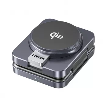 UNITEK P1300AGY01 bezvadu uzlādes uztvērējs mobilajām ierīcēm, austiņām, viedtālrunim, viedpulkstenim USB Type-C