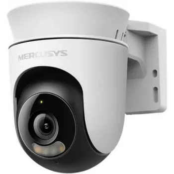 IP drošības kamera MERCUSYS MC510 kupola 2 MP, 2304×1296, 30 fps, Wi‑Fi & Ethernet, IR nakts redzamība, griestu stiprinājums, balta