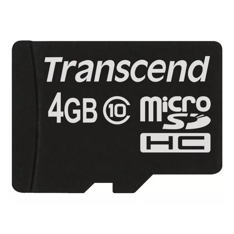 Transcend 4GB MicroSDHC Class 10 TS4GUSDC10 atmiņas karte