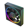 Dzesēšanas ventilators MODECOM VOLCANO LOOP 120 ARGB, 120 mm, PWM, 400–1400 RPM, Melns