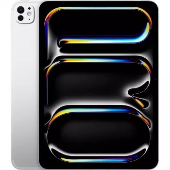 Apple iPad 11 collu Pro Wi‑Fi + Cellular 512GB ar standarta stiklu – Sudrabs