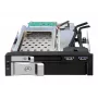 DeLOCK 5,25 collu mobilais disks paliktnis 1 x 2,5 inch + 1 x 3,5 inch SATA HDD + 2 x USB 3.0 porti (47209)