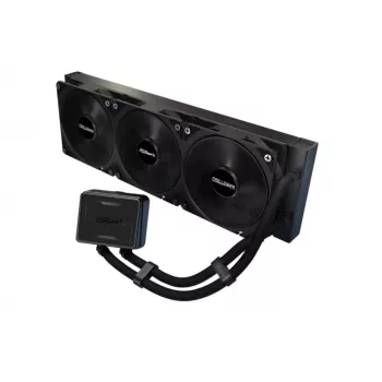 Šķidruma CPU dzesētājs ASROCK Challenger Pure 360 Black — 360mm radiators, slēgta cikla AIO