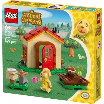 Konstruktors LEGO Animal Crossing Mājīgā māja 77058, 149 gabali, 1 minifigūra, izmērs 120×90×70 mm