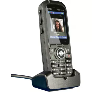 IP telefons AGFEO DECT 75 IP Melns
