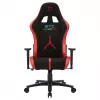 ONEX STC Alcantara L Series biroja/datorspēļu krēsls, melns/sarkans