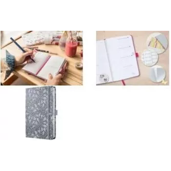 Sigel Agenda Beauty 2026 J6361 A5 nedēļas plānotājs