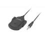 Saspraužamais mikrofons NATEC NMI-1352, vads 3.5 mm, jutība -58 dB, 50–16000 Hz, 1.8 m kabelis, 20 g