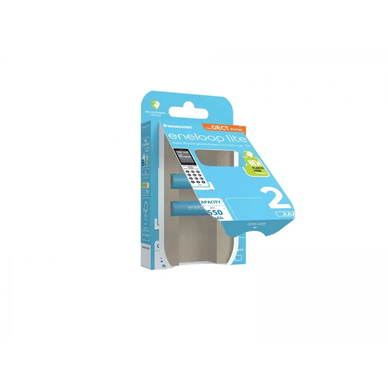 Eneloop 52361162 Eneloop Lite AAA uzlādējama NiMH baterija 1.2V 5 gab.