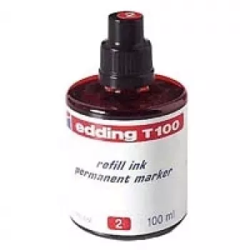 Tintes pildījums Edding T-100 Original Sarkans