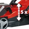 Akumulatora zāles pļāvējs GE-CM 36/34-1 Li-Solo, 36V (2x18V) (sarkans/melns, bez akumulatora un lādētāja)
