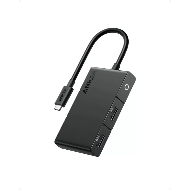 Anker 332 A8356G11 USB-C centrmezgls 5-in-1, 4K HDMI vienam monitoram, melns