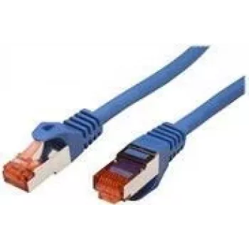 Roline Patch-Cable RJ-45 (Tēviņš) uz RJ-45 (Tēviņš) - 50 cm - SFTP, PiMF - CAT 6 - Bezhalogēna, Lietie savienotāji, Daudzstiepļu - Zils