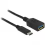 Delock USB-Adapter - USB A (siev.) uz USB-C (tēviņš)