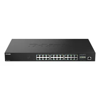 D-Link DMS-1250-28/E 28 portu 2.5G Multi-Gigabit viedais komutators ar 4 x 10G SFP+ portiem