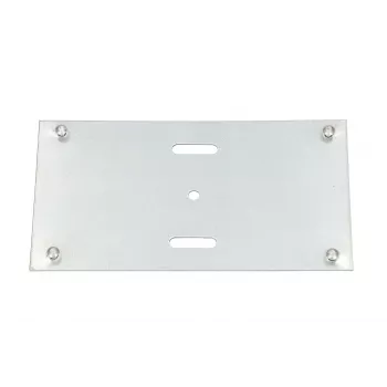 Montāžas plāksne šaurajai atstarpei 16-kodolu optiskās šķiedras termināļu kārbai, Extralink, nerūsējošais tērauds, kronšteina adapteris, 5 kg