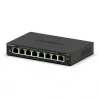 NETGEAR GS308E 8 portu Gigabit Ethernet Plus pārslēgs (pārvaldāms, L2/L3)