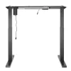 Ergo Office ER-433 elektriski regulējams galda rāmis, pelēks, max 123 cm, 80 kg - bez galda virsmas, stāvus/sēdus darbam