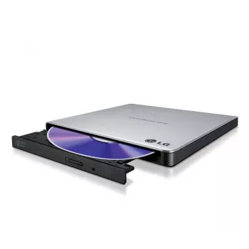 LG GP57ES40 ārējais optiskais diskdzinis DVD±RW Melns, Sudrabs