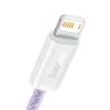 Baseus Dynamic kabelis USB uz Lightning, 2.4A, 2m (Violeta)
