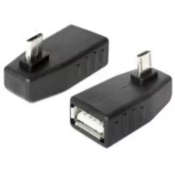 Pārejas vads Delock 65473 micro USB uz USB 2.0 A, melns