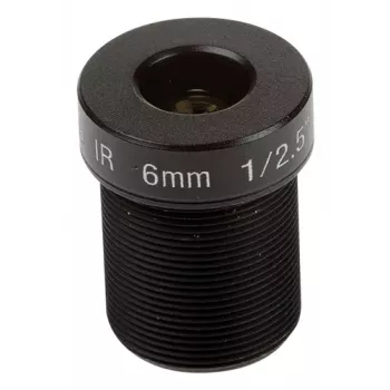 AXIS CCTV objektīvs - fiksēts fokusa attālums - fiksēta diafragma - 9,1 mm (1/2,8) - M12 savienotājs - 6 mm - f/1,6 (10 iepakojumā) - AXIS P3904-R M12, P3905-R M12 tīkla kamerām