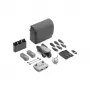 Quadcopter DJI Air 3S — 4 rotoru drons, 50 MP kamera, 3840×2160 video, 27 m/s, 32 000 m darbības rādiuss, 4276 mAh akumulators, 42 GB iekšējā atmiņa, Pelēks