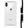 Vāciņš Cover Coros LOO005 iPhone XS Max 16.5 cm (6.5 collu) Melns Caurspīdīgs